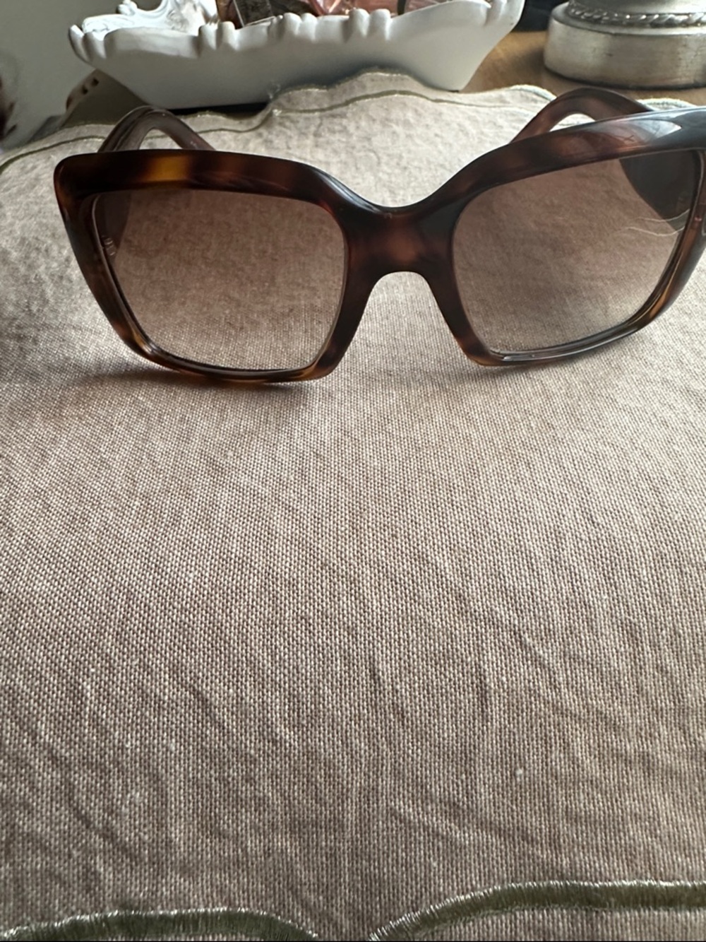 Dior Tortoiseshell Oversized Women's Sunglasses - Brown